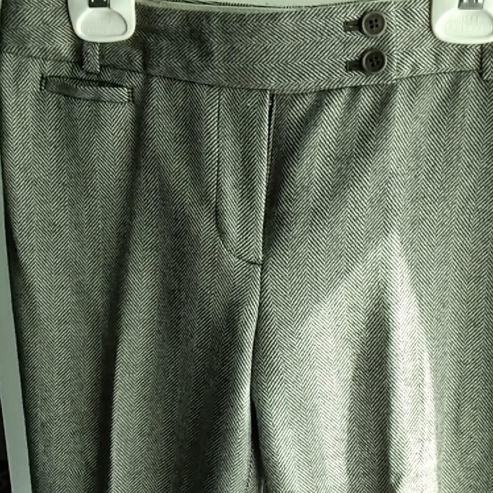 TALBOTS Cropped Wool Pants - Picture 4 of 8